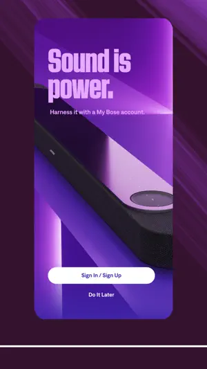 Bose screenshot 1