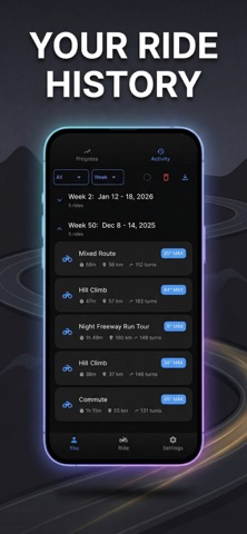 MotoSema: Telemetry, GPS, Lean Screenshot 7 of 8
