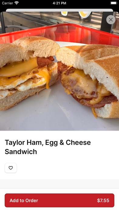 Mr. J's Deli iPhone screenshot 3 - Food & Drink app