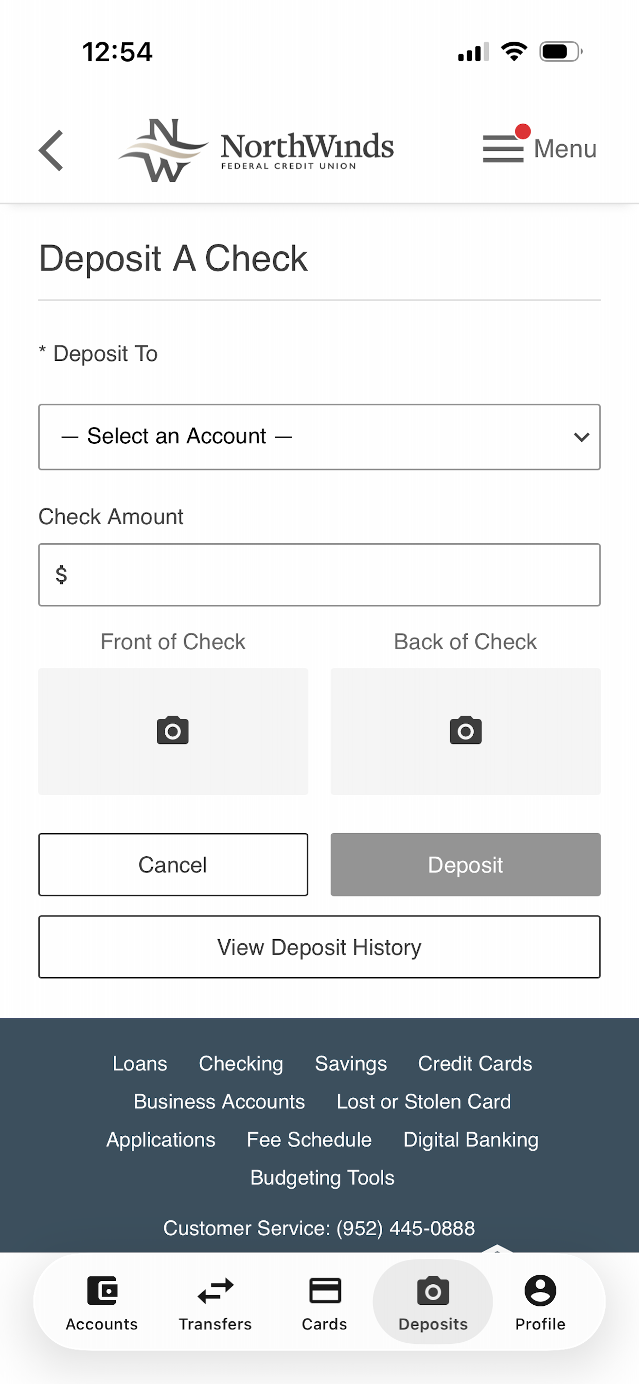 NorthWinds FCU Mobile screenshot 5