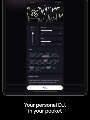 CORRD - Music Playlist by Mood ipad screenshot 3