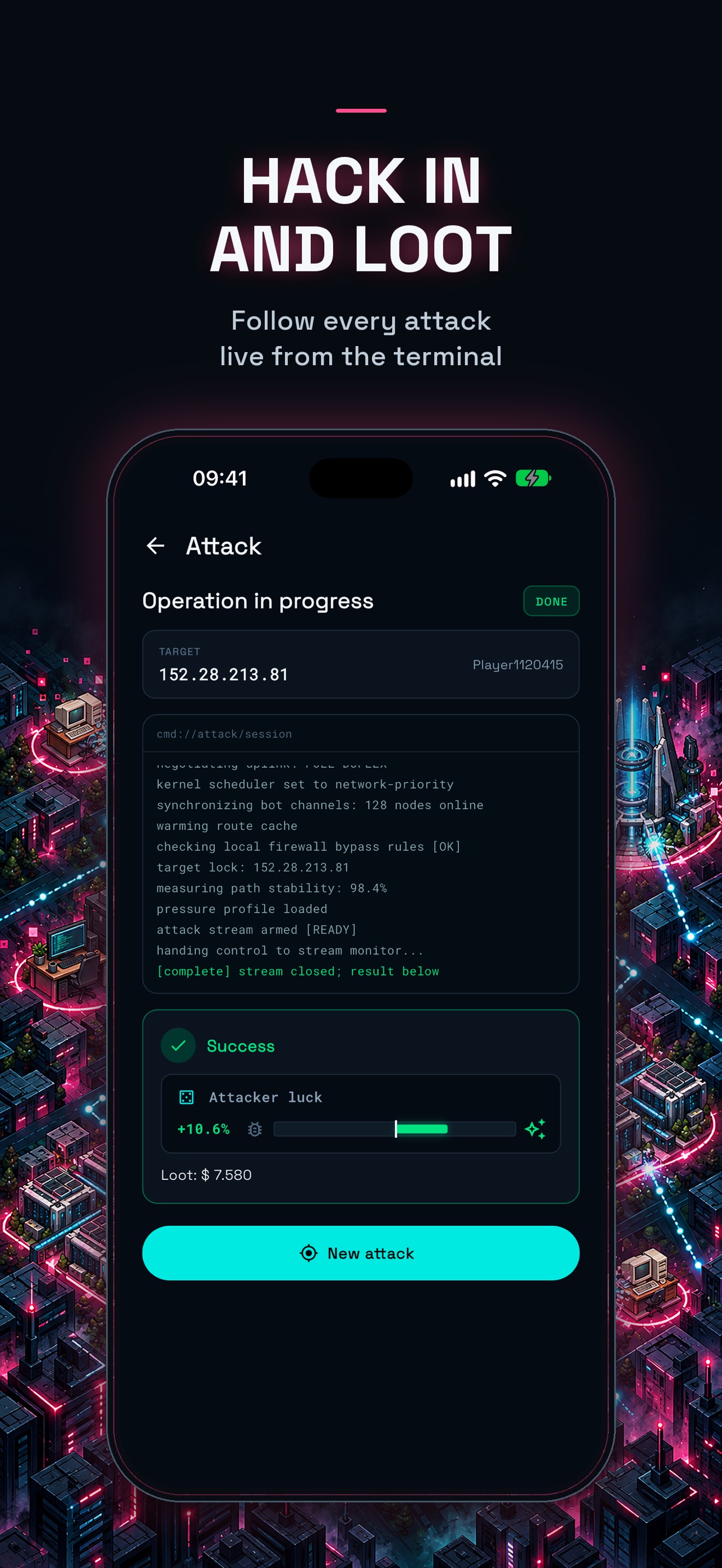 Screenshot 2 of CMD Hacker