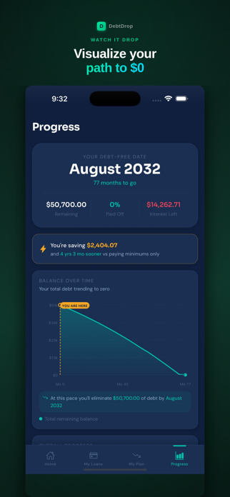 DebtDrop: Debt Payoff Planner Screenshot 5 of 5