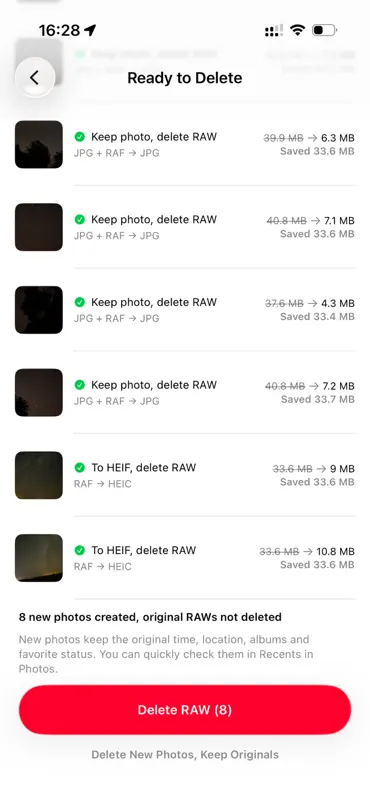 removeRAW screenshot 4 of 4
