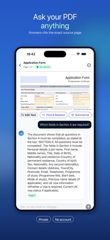 PDF Genius: AI Editor & Scan Screenshot 2 of 5