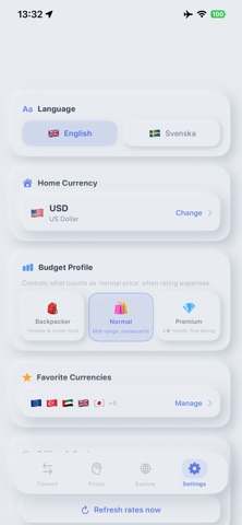 TravelRate screenshot