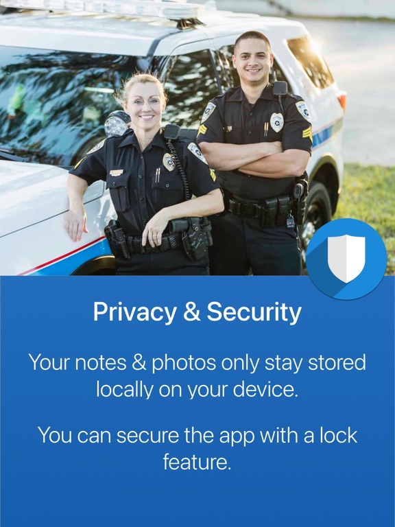 Field Interview Cards for LEOs iPad screenshot 8 - Business app