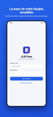 JLB Paye iPhone screenshot