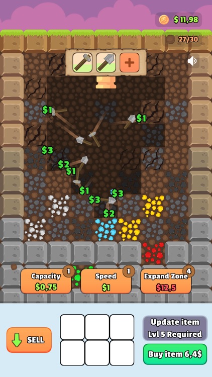 Coin Picker - Mining Clicker