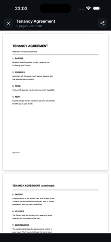 PDFScan: Doc & File Scanner iPhone screenshot