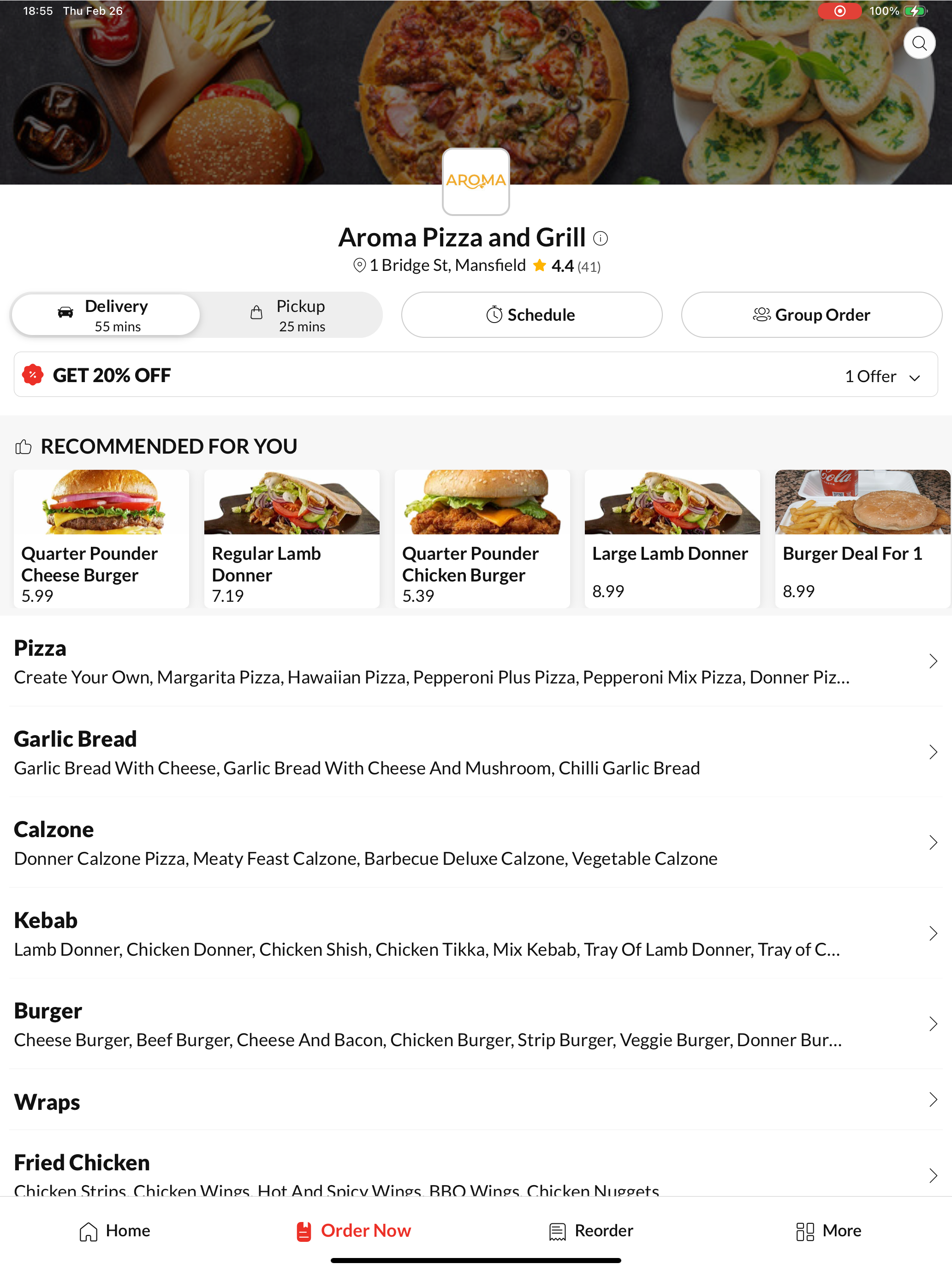 Aroma Pizza and Grill screenshot 6