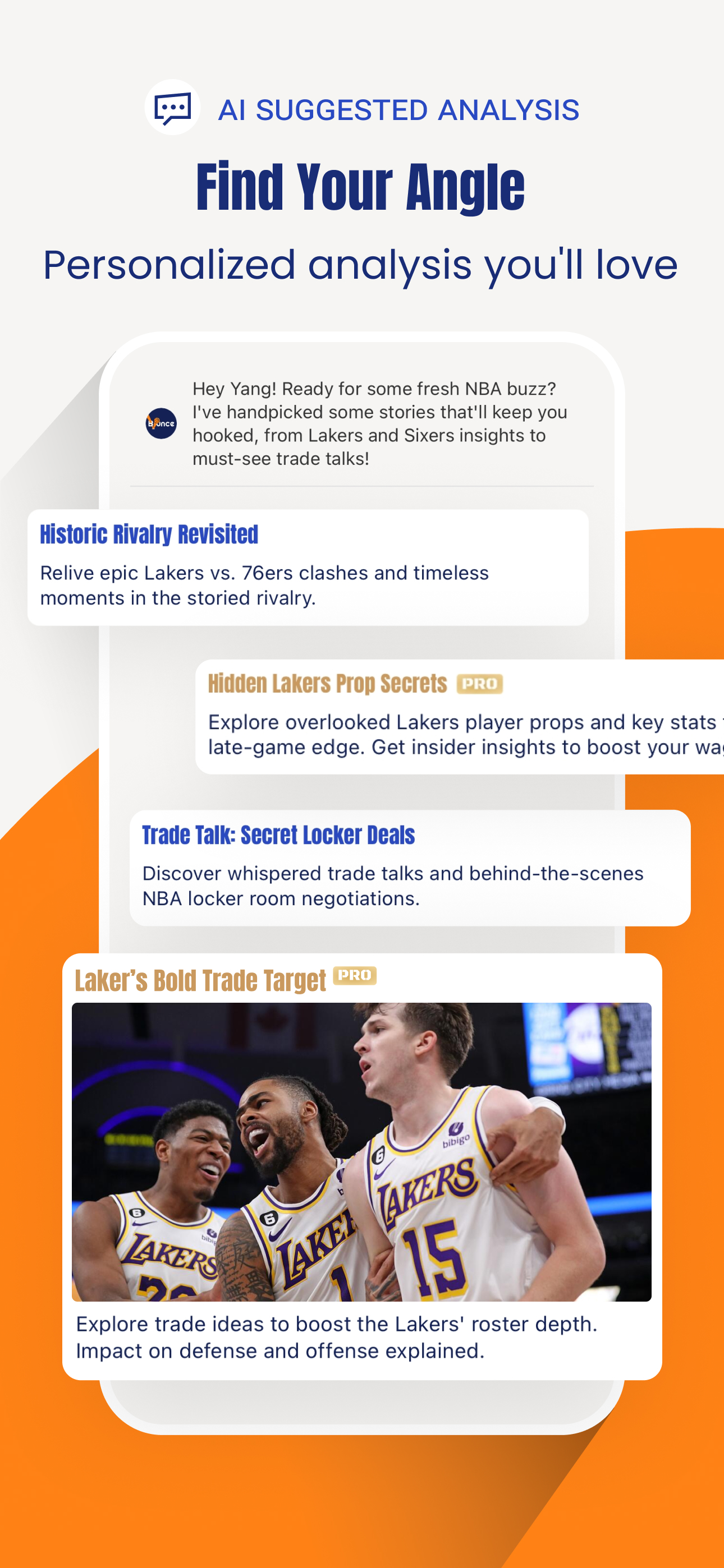 Bounce.ai - AI Sports Insights