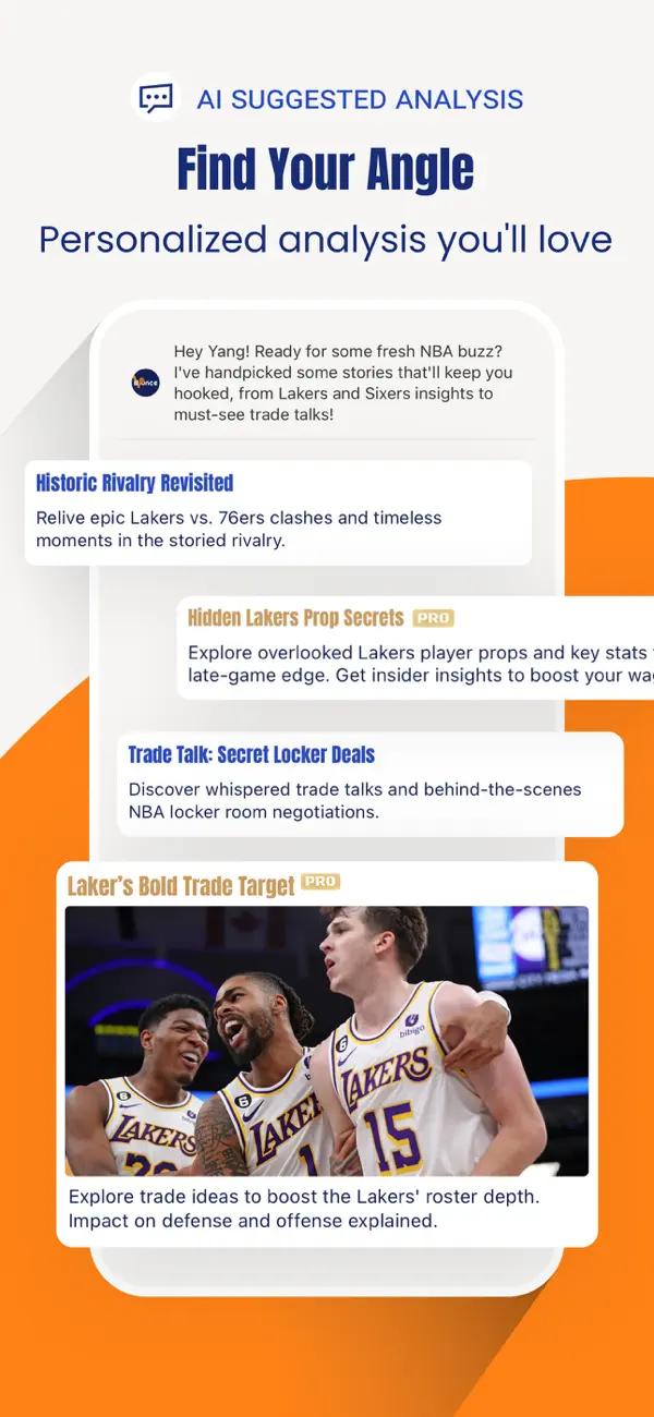 Screenshot #3 pour Bounce.ai - AI Sports Insights