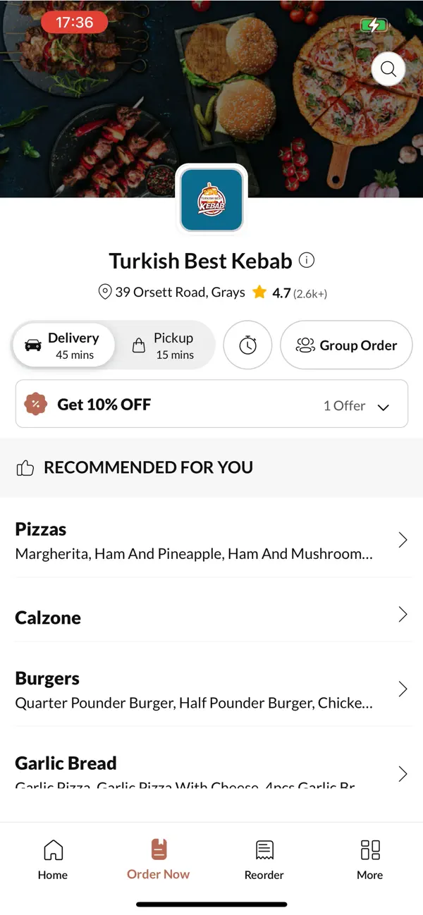 Screenshot #3 pour Turkish Best Kebab