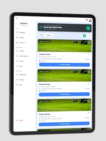 FutbolCore ipad screenshot 2