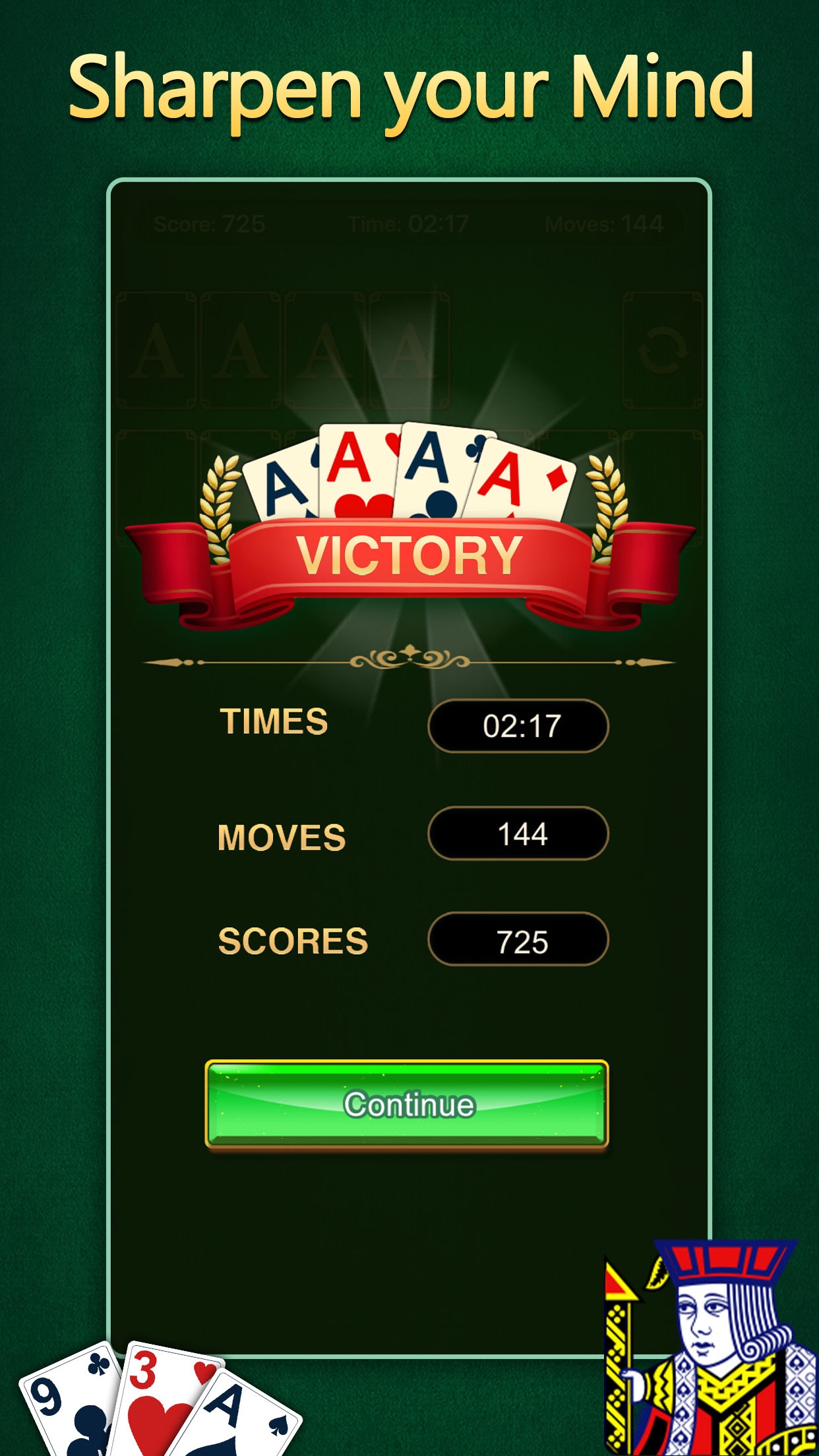 Royal Solitaire: Classic Game screenshot 6