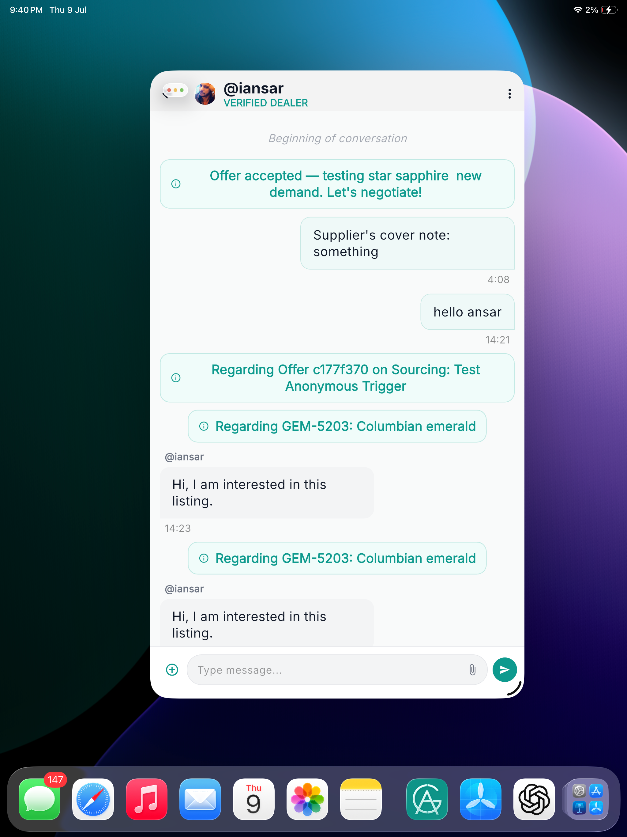 Gemzapp - Gemstone Sourcing screenshot 7