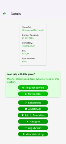 Kubur Search Screenshot 3 of 7