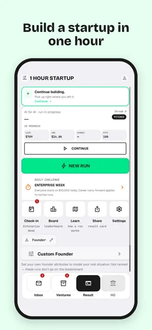 1 Hour Startup screenshot 1