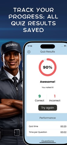 US Police Exam Prep 2026 iPhone screenshot