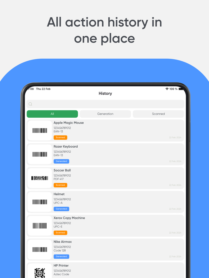 Barcode Generator  Scanner