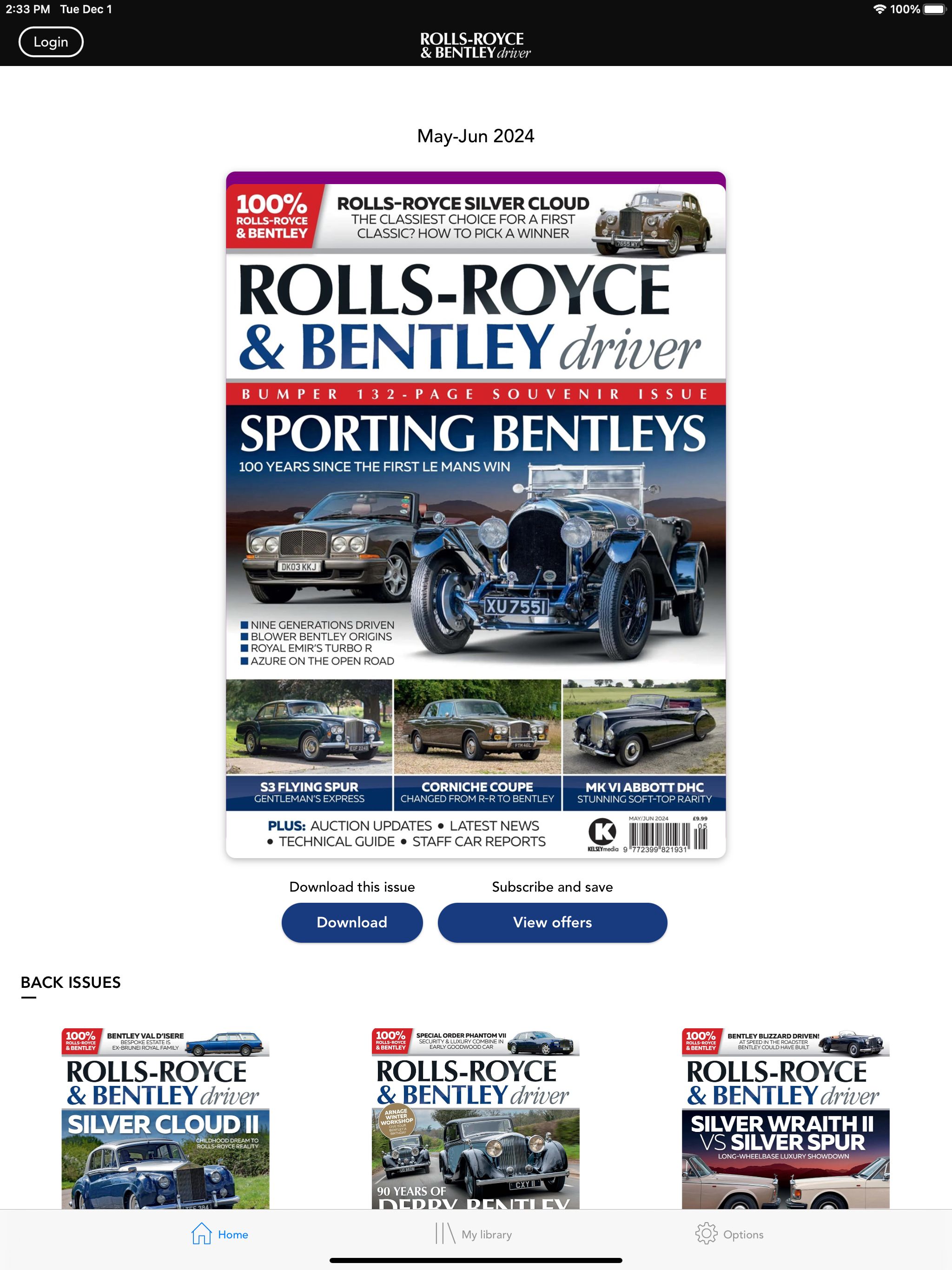 Rolls-Royce & Bentley Driver