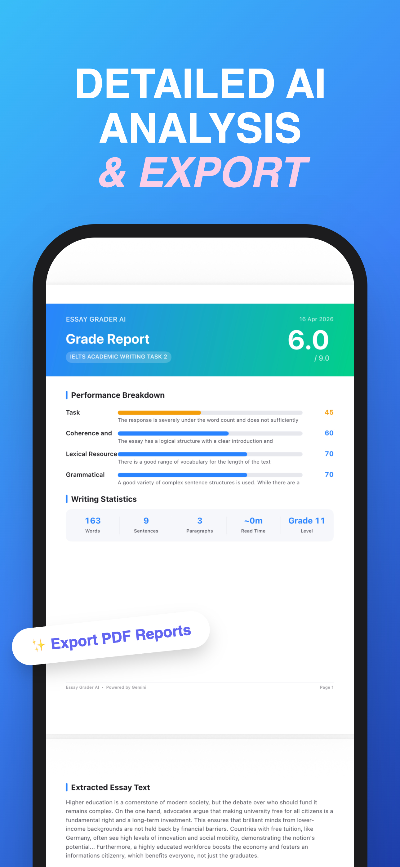 AI Essay Grader & Paper Scan