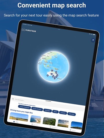 Kuratour: Audio Guide & Tours iPad screenshot