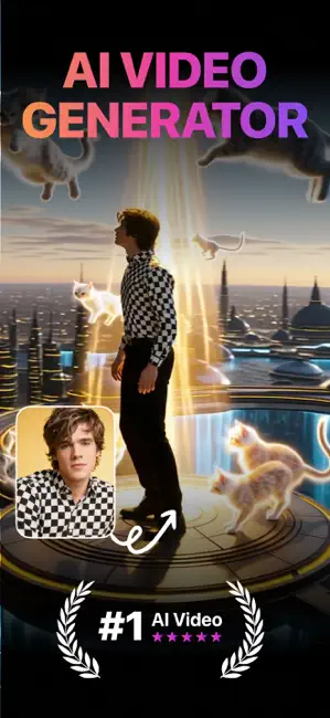 PixVideo AI iPhone screenshot 1