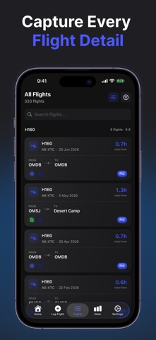 RotorLog: Helicopter Logbook Screenshot 8 of 10