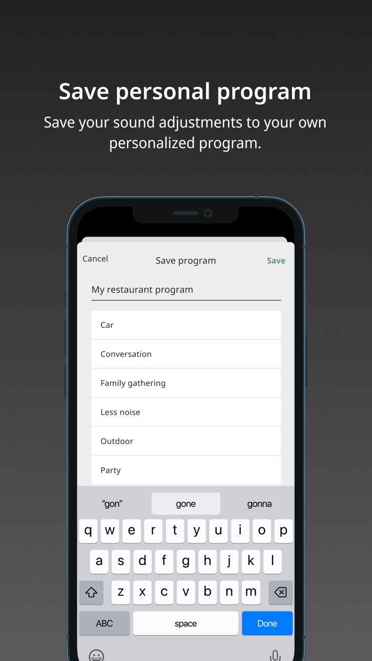 iPhone screenshot