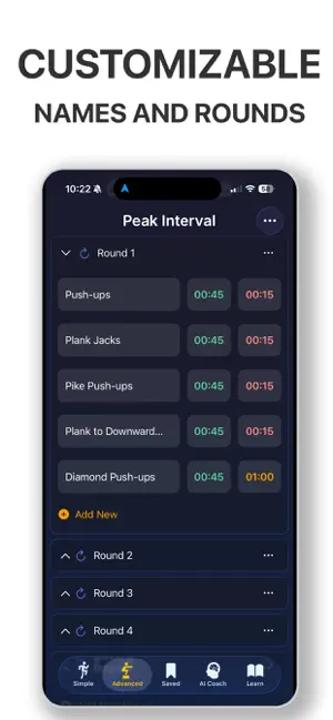 Interval Timer HIIT Workout screenshot 4