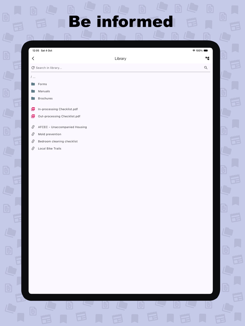 iPad screenshot