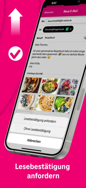 Telekom Mail – E-Mail App iPhone screenshot 6