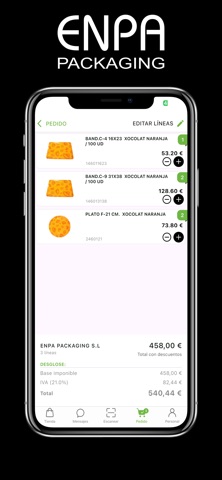 Enpa Packaging screenshot