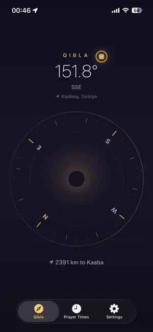 Qiblalys: Find the Qibla screenshot 2