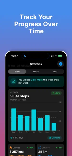 AiroStep: Step Counter screenshot 2
