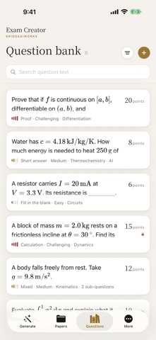 Exam Creator: Test Maker Screenshot 3 of 3