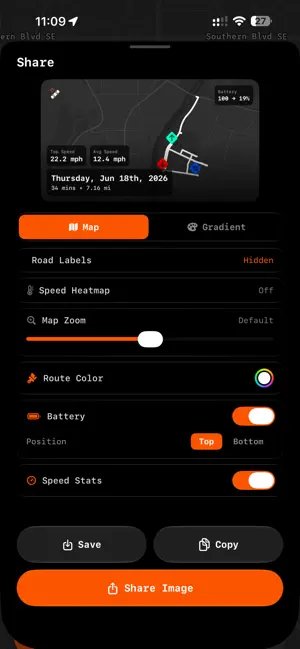 Riderr Tracking screenshot 2