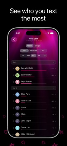 Misento: Texting Insights screenshot 4