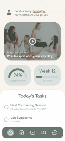 Plana: Pregnancy Support iPhone screenshot