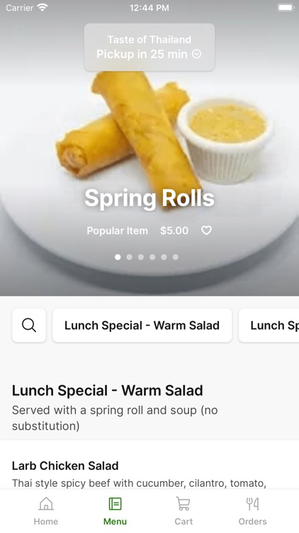 Taste of Thailand BHM