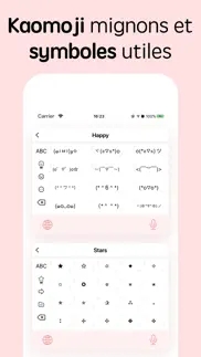 fonts keyboard iPhone Captures Décran 3