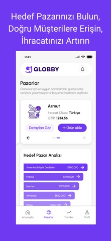 Globby App screenshot