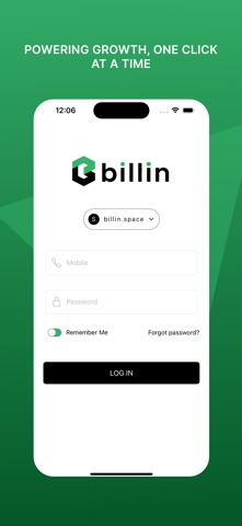 Billin ERP screenshot
