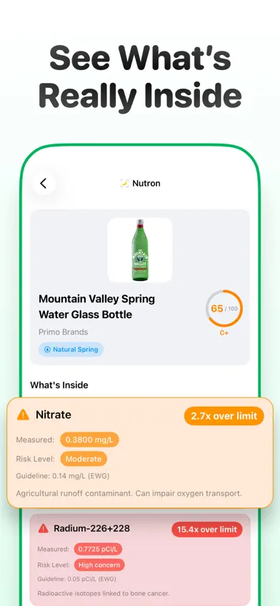 Nutron: Food Scanner screenshot 2