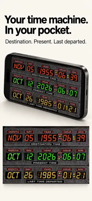 BTTF Clock screenshot 1