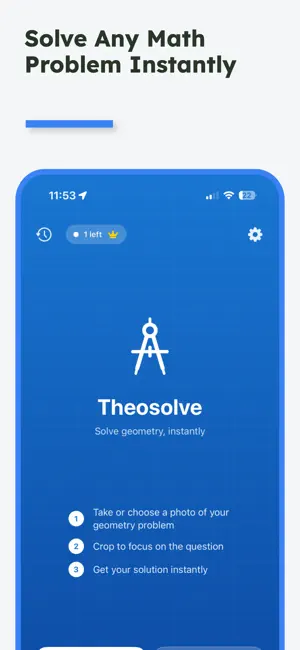 Geometry Solver: TheoSolve screenshot 1