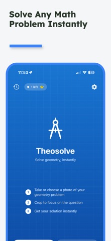 Geometry Solver: TheoSolve Screenshot 1 of 4