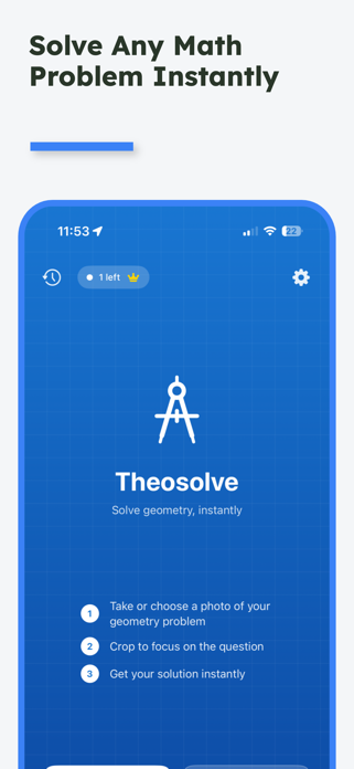 Geometry Solver: TheoSolve Screenshot 1 of 4